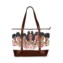 Load image into Gallery viewer, black women Tote Handbag (Model 1642)