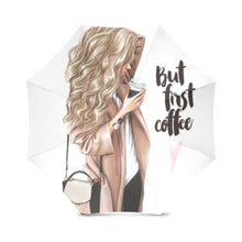 Load image into Gallery viewer, But First Umbrella Foldable Umbrella (Model U01)