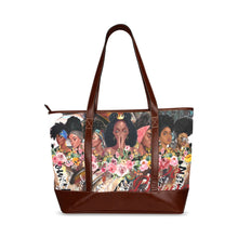 Load image into Gallery viewer, black women Tote Handbag (Model 1642)