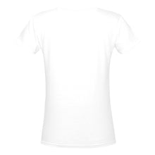 Load image into Gallery viewer, 20210411_225849 Women's Deep V-neck T-shirt (Model T19)