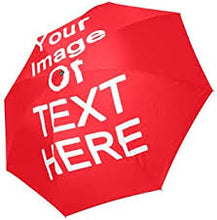 Load image into Gallery viewer, Semi-Automatic Foldable Umbrella (Model U05) Upload your image to designs your own customer umbrella