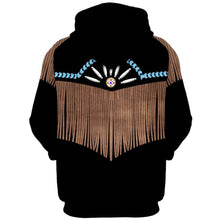 Load image into Gallery viewer, Native Pattern Printed Hoodie, Light weight, 100% Polyester
